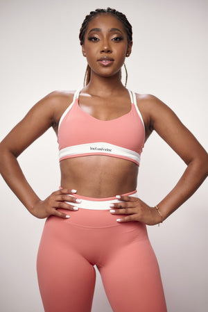 All-Lift Light Coral Contour Sports Bra