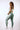 Mint Zip-Up Sports Bra