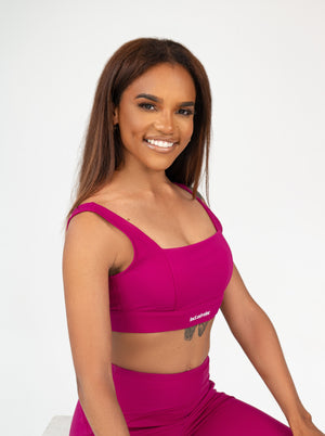 All-Lift Hot Pink Defined Sports Bra