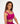 Hot Pink Defined Sports Bra